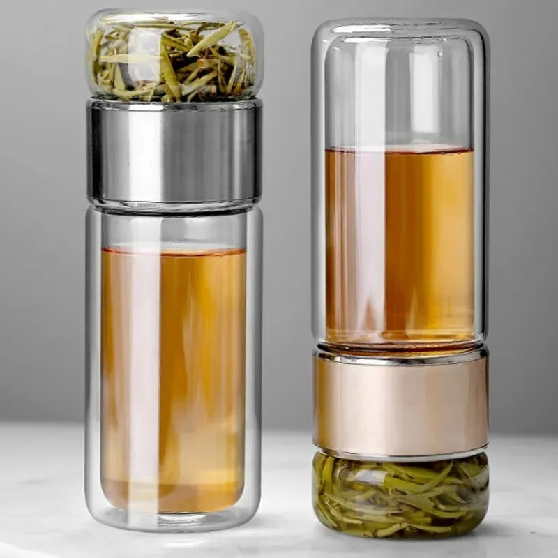 Double Layer Infuser Bottle